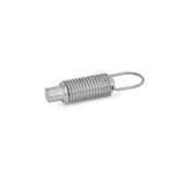 Stainless Steel Indexing Plungers GN 413 thumbnail