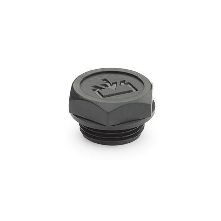 Threaded Plugs with  without dipstick GN 747