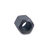 Hex Nuts Steel  blackened DIN 6330 thumbnail