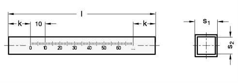 Retaining Square Tubes GN 480.1 sketch