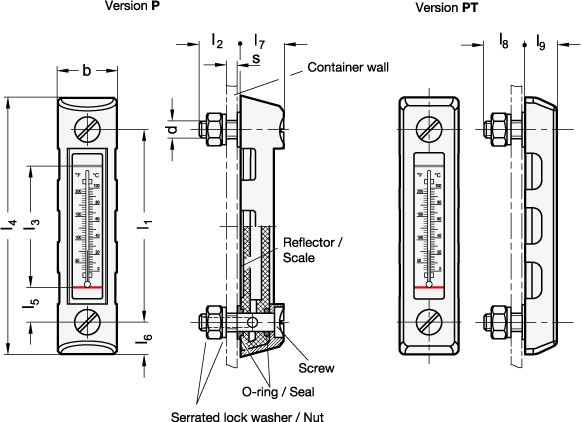 Oil Level Indicators  GN 650.2 sketch