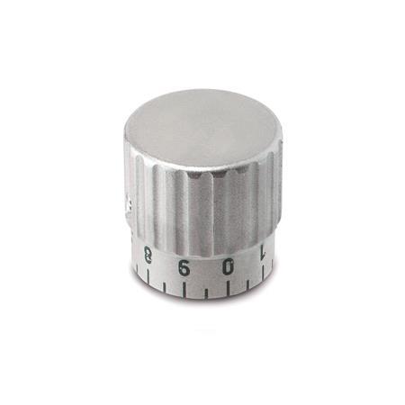 Stainless Steel Control Knobs GN 436.1