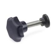 Star Knobs threaded stud Stainless Steel GN 6336.12 thumbnail