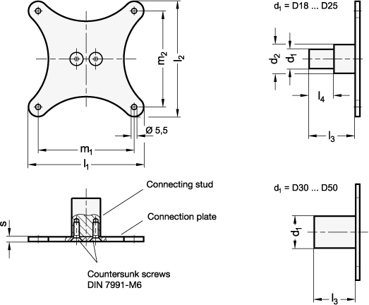 Monitor Mounts GN 197 sketch