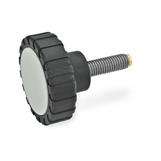 Knurled Screws  threaded stud Stainless Steel GN 7336.5 thumbnail