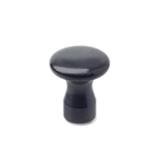 Waist Shaped Knobs Steel  blackened GN 75 thumbnail