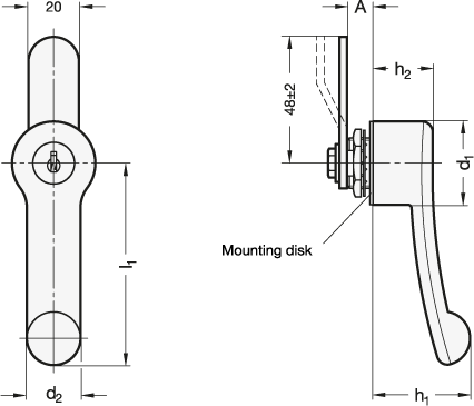 Latches GN 623.1 sketch