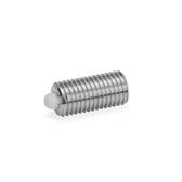 Stainless Steel Spring Plungers   GN 616 thumbnail