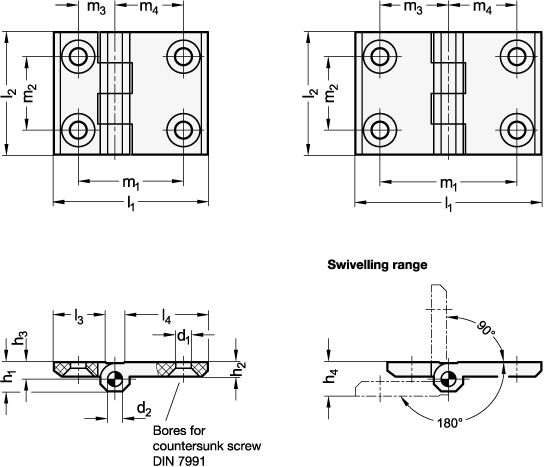 Hinges GN 237.1 sketch