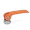 Clamping Levers with Eccentrical Cam Lever zinc die casting GN 927.4 thumbnail