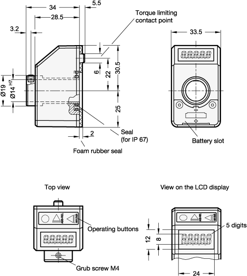 Position Indicators GN 9054 sketch