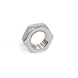 Thin Stainless Steel Hex Nuts ISO 4035 thumbnail