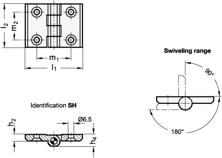 Hinges GN 239.3 sketch