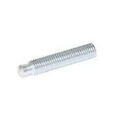 Grub Screws Steel  zinc plated DIN 6332 thumbnail