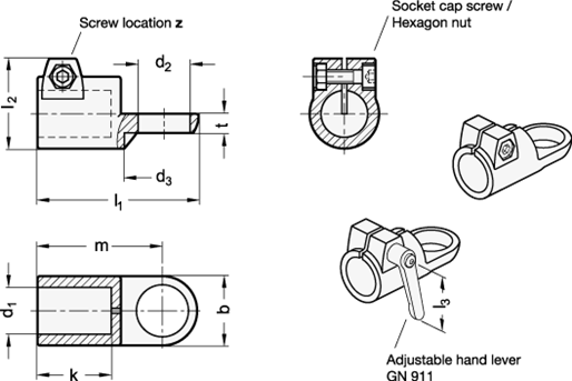 Sensor Holders GN 276.4 sketch