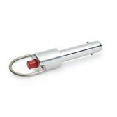 Locking Pins with lifting ring steel  zinc plated  GN 214.2 thumbnail