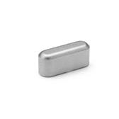 Stainless Steel Wing Nuts sintered steel AISI 316L  matte shot blasted GN 432 thumbnail