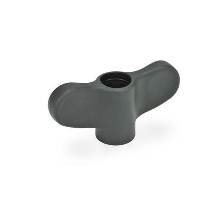 Wing Nuts without Cover Cap GN 634.1